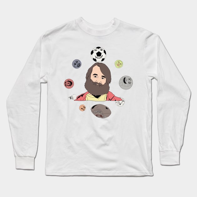 The Last Man on Earth Long Sleeve T-Shirt by Monicdeng